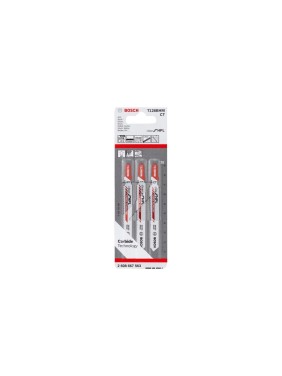 Пилка для лобзика по пластику T128BHM (92 мм; 3 шт.) Bosch 2608667563