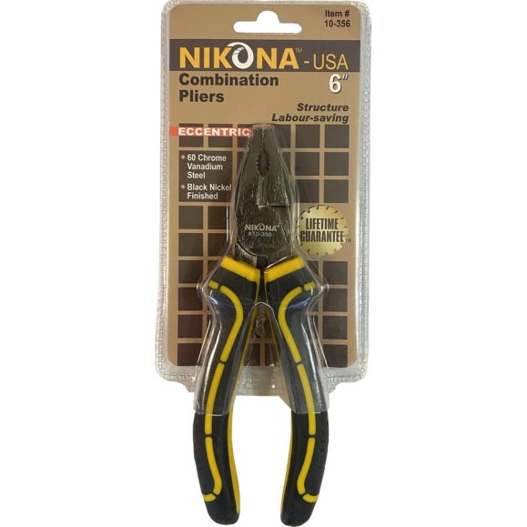 Комбинированные плоскогубцы NIKONA особой мощности 165мм 10-356