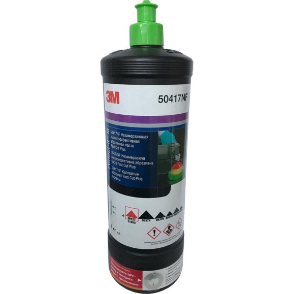 Паста незамерзающая высокоэффективная абразивная Perfect-it IIIFast Cut Plus 50417NF 3М 7100079253 Паста незамерзающая высокоэффективная абразивная Perfect-it IIIFast Cut Plus 50417NF 3М 7100079253