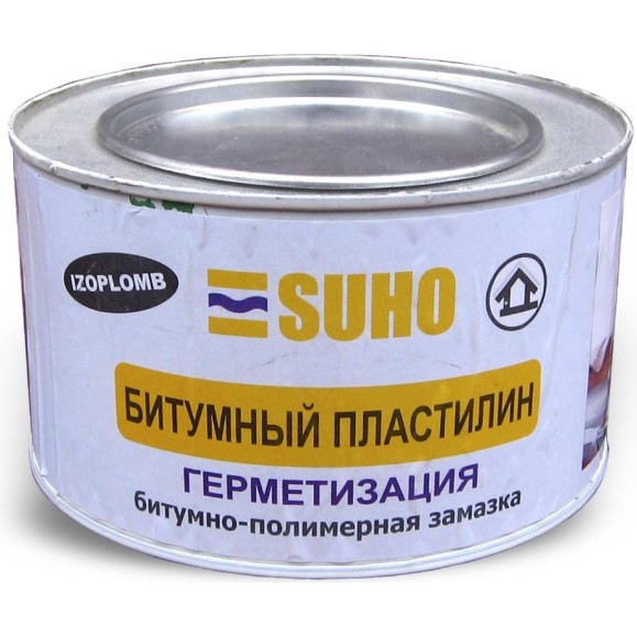Битумно-полимерная мастика SUHO IZOPLOMB 2 кг 0214