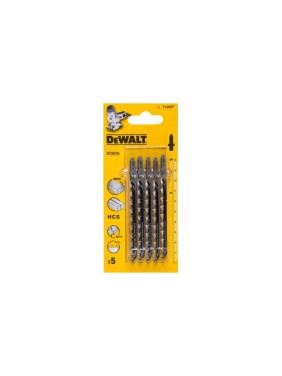 Пилки HCS по дереву 100х68х4.0 мм, T144DP, 5 шт. DEWALT DT2075