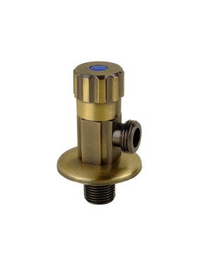 Угловой кран Veragio Sbortis 1/2", с отражателем, бронза VR.SBR-8223.BR