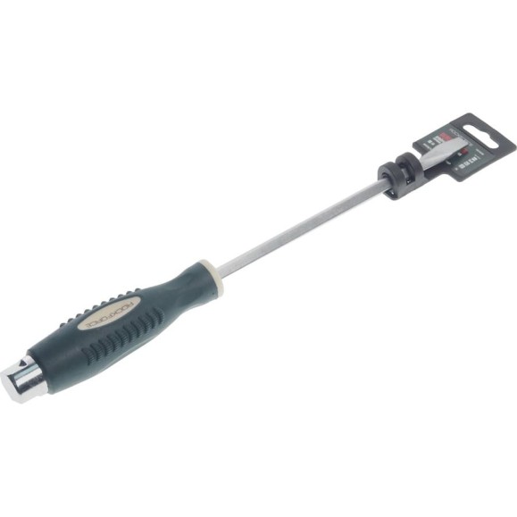 Шлицевая силовая магнитная отвертка Rockforce Profi S2 SL10x200мм RF-70210200(28251) Шлицевая силовая магнитная отвертка Rockforce Profi S2 SL10x200мм RF-70210200(28251)