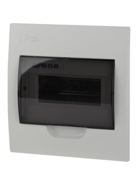Встраиваемый бокс ЭРА SIMPLE ЩРВ-П-8 модулей, пластик IP41 Б0041511