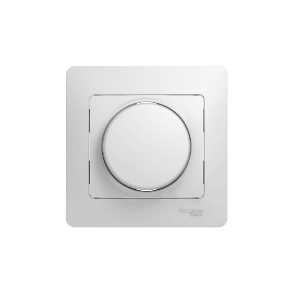 Светорегулятор Systeme Electric 600Вт/ВА, GLOSSA, универсальный, белый, SchE, GSL000136