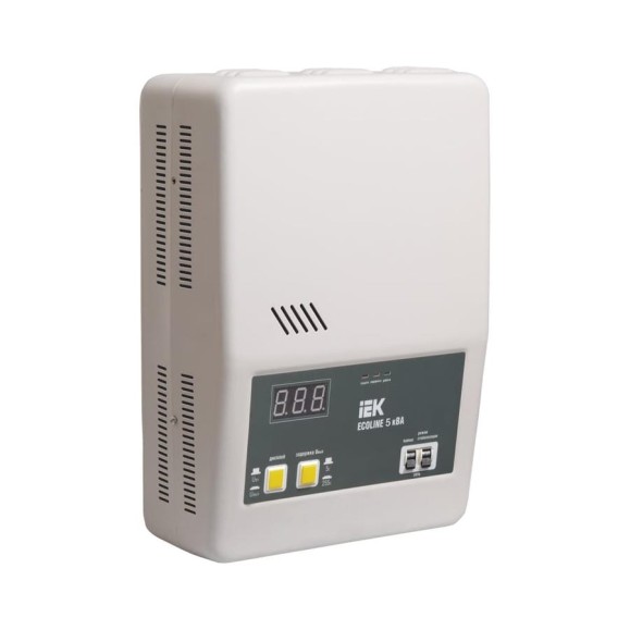 Стабилизатор напряжения IEK Ecoline 5 кВА настенный IVS27-1-05000