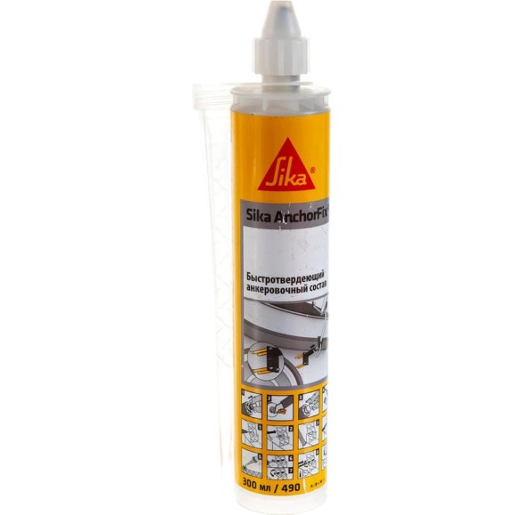 Sika Клей строительный, анкеровочный AnchorFix-1 300мл 625 Sika Клей строительный, анкеровочный AnchorFix-1 300мл 625