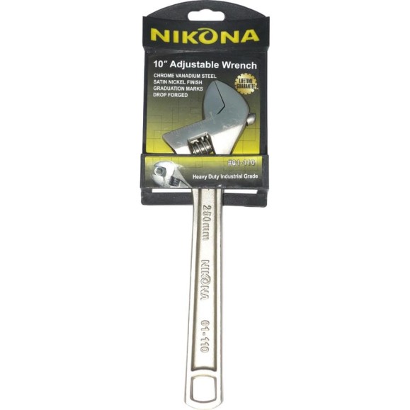 Разводной ключ NIKONA профессиональный 250мм 01-110