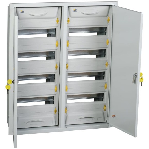 Металлический корпус IEK ЩРв-2x48з-0 36, УХЛ3, IP31, PRO MKM15-V-2X48-31-ZU