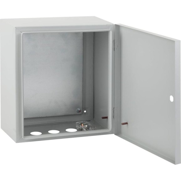 Щит с монтажной панелью ЭРА SIMPLE ЩМП-05 IP31, 400х400х175, Б0041656