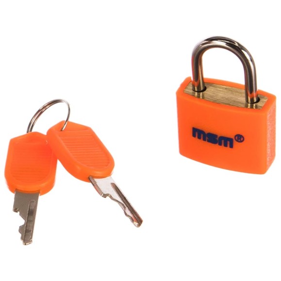 Навесной замок МСМ THK1 orange 000012511