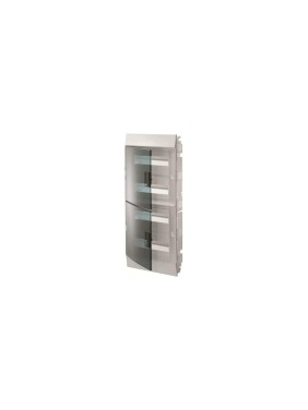 Бокс в нишу ABB Mistral41 48М зеленая дверь 850 без клемм, белый 1SLM004100A1408