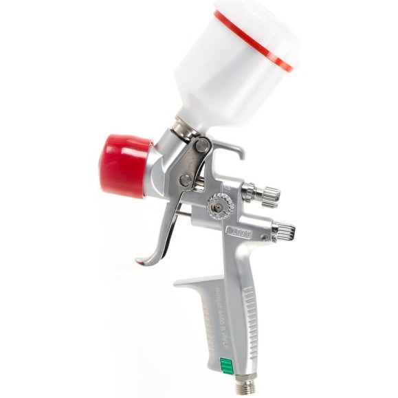 Краскопульт SATAjet SATA MiniJet 4400 B HVLP, дюза 1,0, 0,125, QCC, бачок PVC 198002