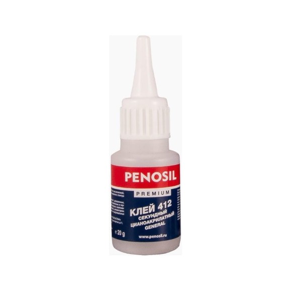 Цианоакрилатный клей Penosil Premium 412 флакончик 20 гр. KL-SEC412-20