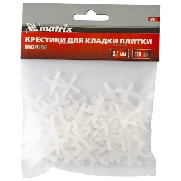 Крестики (150 шт; 3 мм) для кладки плитки MATRIX 88091