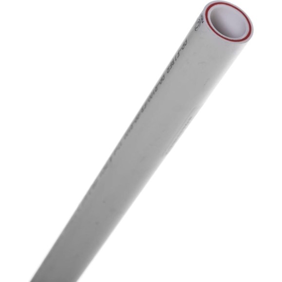 Труба Valtec PP- FIBER арм. стекл., PN 20, 32 MM /белый, (2м) VTp.700.FB20.32.02