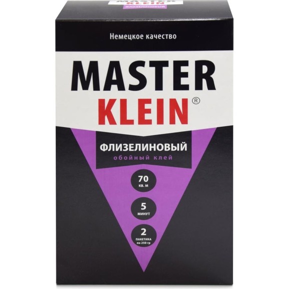 Клей обойный Master Klein для флизелиновых обоев 500гр жест,пачка 1006 Клей обойный Master Klein для флизелиновых обоев 500гр жест,пачка 1006