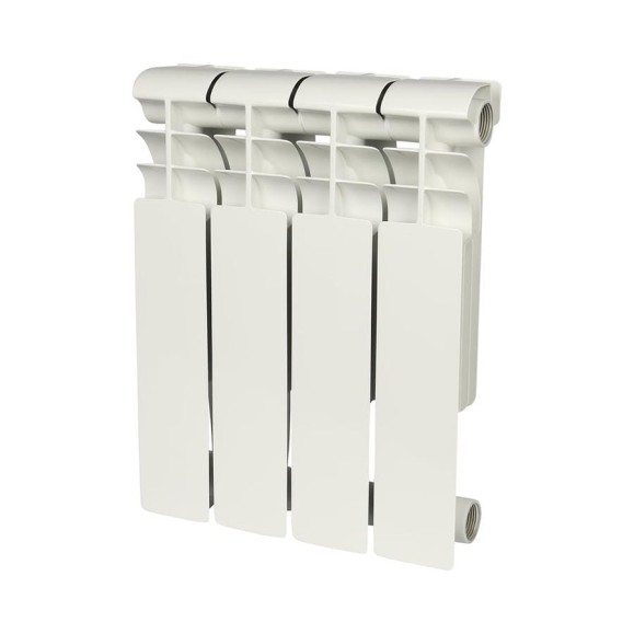 Алюминиевый радиатор ROMMER Profi 350 AL350-80-80-080 4 секции RAL9016 86620 Алюминиевый радиатор ROMMER Profi 350 AL350-80-80-080 4 секции RAL9016 86620