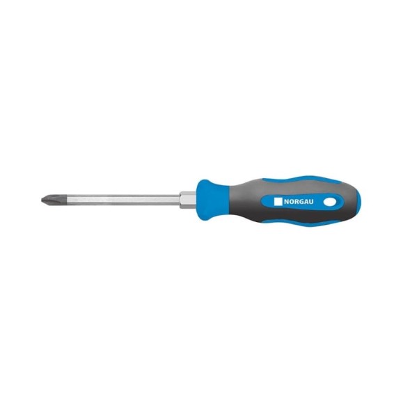 Усиленная крестовая отвертка NORGAU N163-PH1x75 062104210 Усиленная крестовая отвертка NORGAU N163-PH1x75 062104210