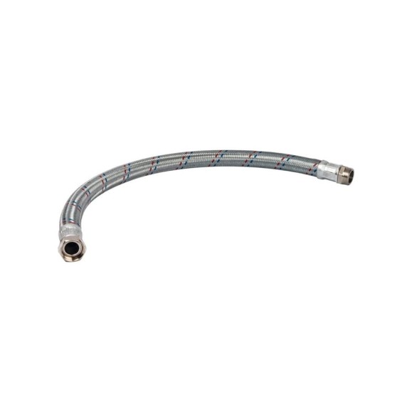 Гибкая подводка для воды НР 1 1/4" х ВР 1 1/4" длина 800 мм STOUT RG008P0SN07CPI