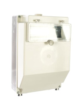 Бокс ABL 205x320x146 mm c окошком и DIN-рейкой на 9 модулей, IP44 B 59.03