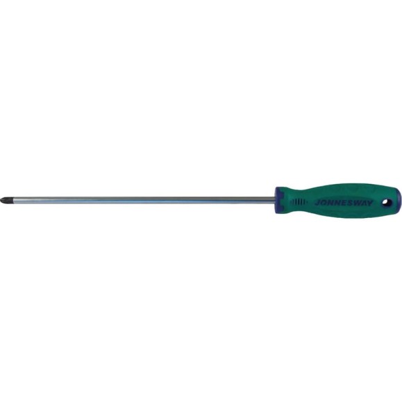 Стержневая крестовая отвертка Jonnesway Anti-Slip Grip D71P3300 PH 3x300 мм 46112 Стержневая крестовая отвертка Jonnesway Anti-Slip Grip D71P3300 PH 3x300 мм 46112