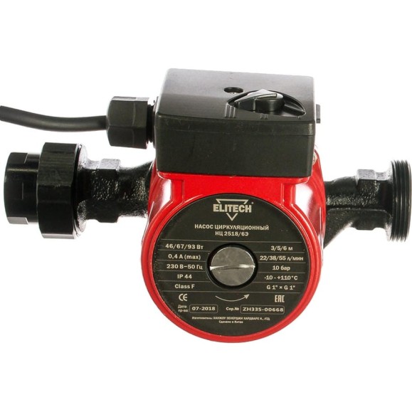 Насос Elitech НЦ 2518/6Э 180467