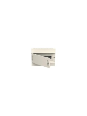 Бокс в нишу ABB Mistral41 12М непрозрачная дверь без клемм белый 1SLM004100A1103