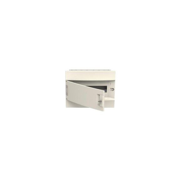 Бокс в нишу ABB Mistral41 12М непрозрачная дверь без клемм белый 1SLM004100A1103