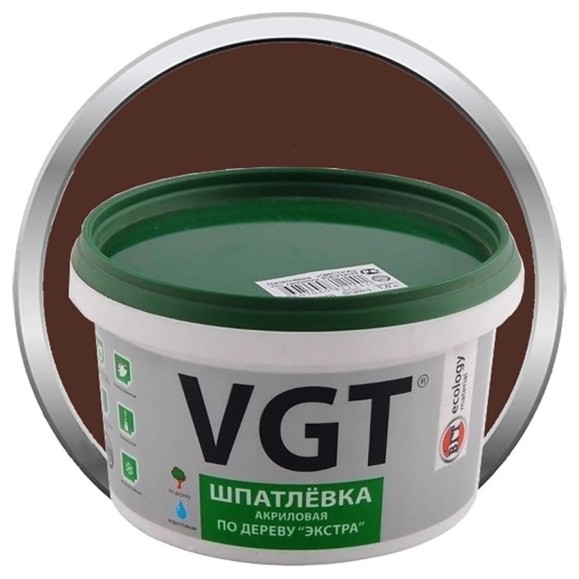 Шпаклевка по дереву Экстра Махагон 1 кг VGT 11606825 Шпаклевка по дереву Экстра Махагон 1 кг VGT 11606825