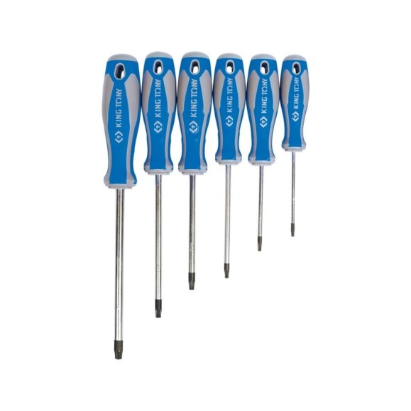 Набор отверток в коробке, TORX, 6 предметов KING TONY 30316PR