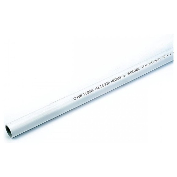 Труба COMAP MultiSKIN4 PN10, белая, в отрезках, 32x3-серия MSS B111005004