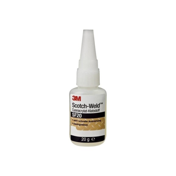 Цианоакрилатный клей 3М Scotch-Weld прозрачный 20 г SF20 7100034279