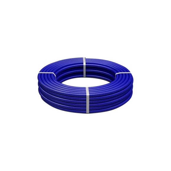 Гофрированная труба ROYAL THERMO 28 мм для труб 20, синяя, бухта 75 м НС-1118801
