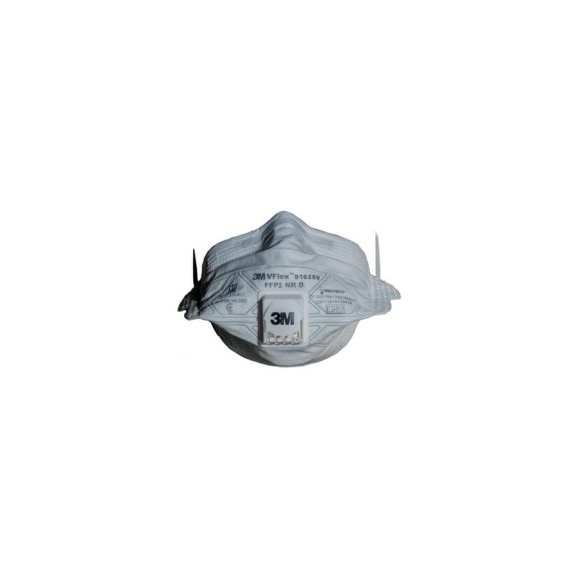Фильтрующая полумаска 3М VFlex 9162SV класс защиты FFP2 NR D, 7100102653