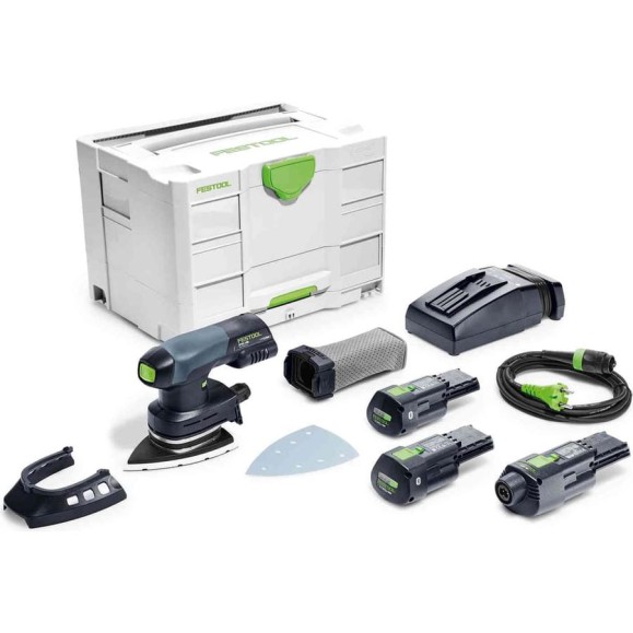Аккумуляторная дельтавидная шлифмашина FESTOOL DTSC 400 Li 3,1 I-Set 575703 Аккумуляторная дельтавидная шлифмашина FESTOOL DTSC 400 Li 3,1 I-Set 575703