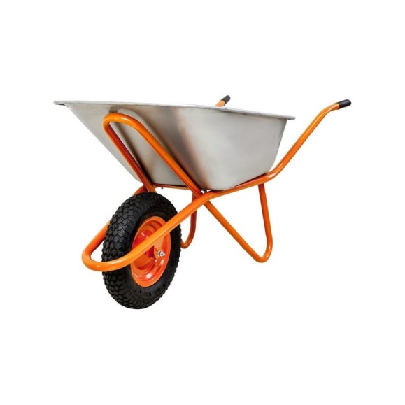 Строительная тачка KAM-tools WB 6418 95 л. оц. надувн Р 022110