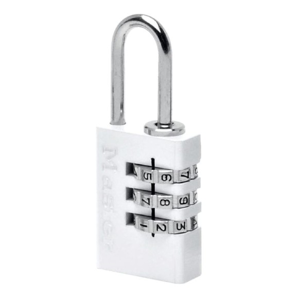 Навесной кодовый замок MasterLock 7620EURDWHI Навесной кодовый замок MasterLock 7620EURDWHI