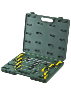 Т-образные имбусовые ключи HEX с шариком, 9шт в боксе Kraftool INDUSTRIE 27454-H9