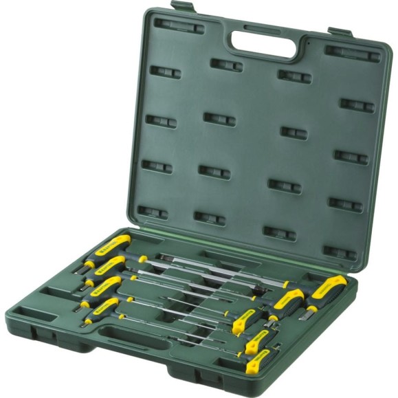Т-образные имбусовые ключи HEX с шариком, 9шт в боксе Kraftool INDUSTRIE 27454-H9 Т-образные имбусовые ключи HEX с шариком, 9шт в боксе Kraftool INDUSTRIE 27454-H9