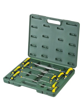 Т-образные имбусовые ключи TORX Hole 10-50, 9шт в боксе Kraftool INDUSTRIE 27455-H9