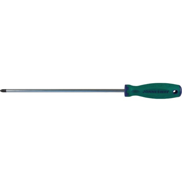Стержневая крестовая отвертка Jonnesway Anti-Slip Grip D71P3125 PH 3x125 мм 46109 Стержневая крестовая отвертка Jonnesway Anti-Slip Grip D71P3125 PH 3x125 мм 46109