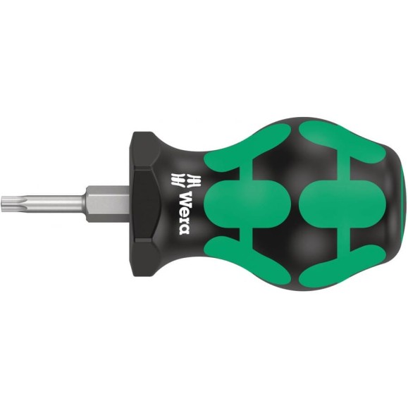 Короткая отвёртка для карбюратов WERA 367 Stubby TORX TX10x25 мм WE-008856 Короткая отвёртка для карбюратов WERA 367 Stubby TORX TX10x25 мм WE-008856
