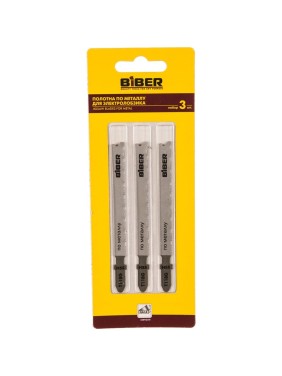 Пилка по металлу Т118G (3 шт; 67 мм; 24TPI) Biber 85279 тов-120522