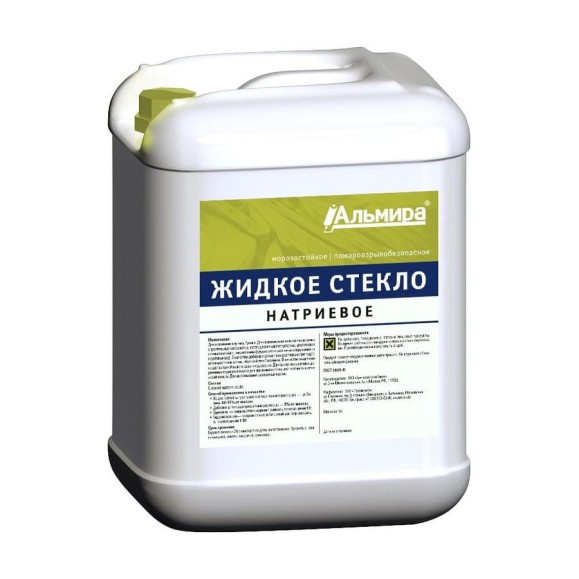 Жидкое стекло натриевое Альмира 3,0 кг 00-00000611