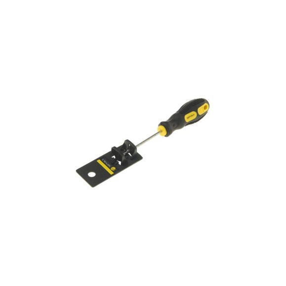 Отвертка TORX Эврика T10х75мм 3мм магнитная с противоскользящей ручкой с держателем ER-7DT-01H 429122