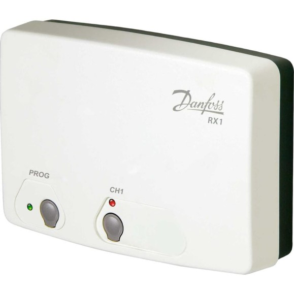 Приемник сигнала беспроводных термостатов Danfoss RX-1 1 канал 087N7476