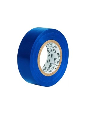 Изолента Truper акрил, 18 м, ширина 19 мм, синяя M-33Z 12505