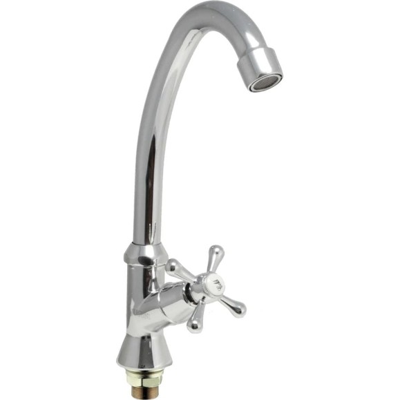 Настольный кран Juguni JGN1140, моно, кран-букса керамический, хром/мах. 0402.661