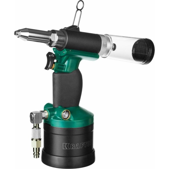 Пневматический заклепочник KRAFTOOL ARC-48 Vacuum-Lock, для заклепок, 2.4-3.2-4-4.8мм 31188 Пневматический заклепочник KRAFTOOL ARC-48 Vacuum-Lock, для заклепок, 2.4-3.2-4-4.8мм 31188